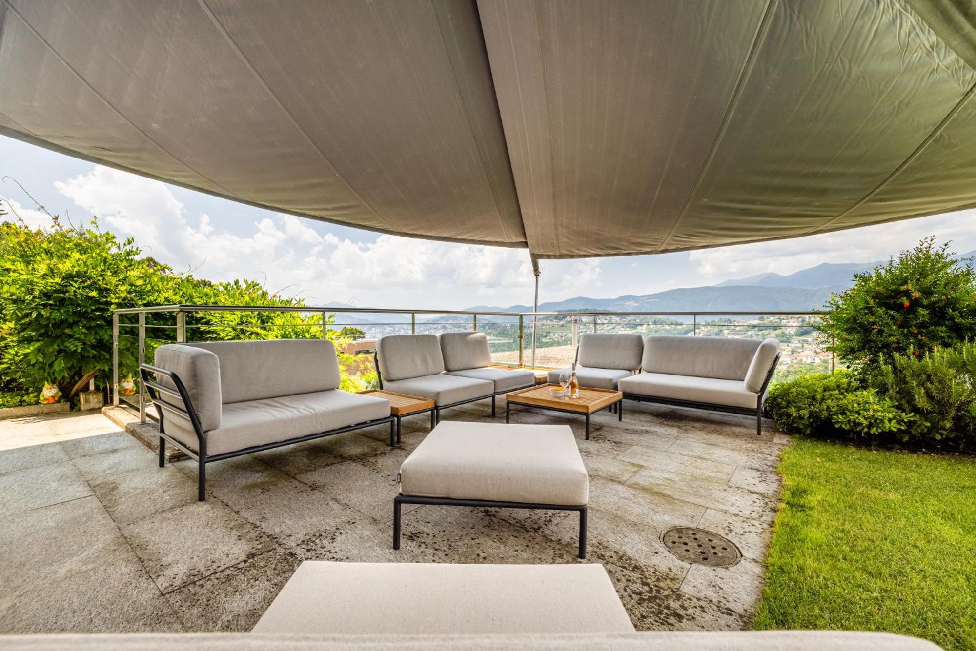 Villa Girandola With Private, Heated Pool Лугано Экстерьер фото